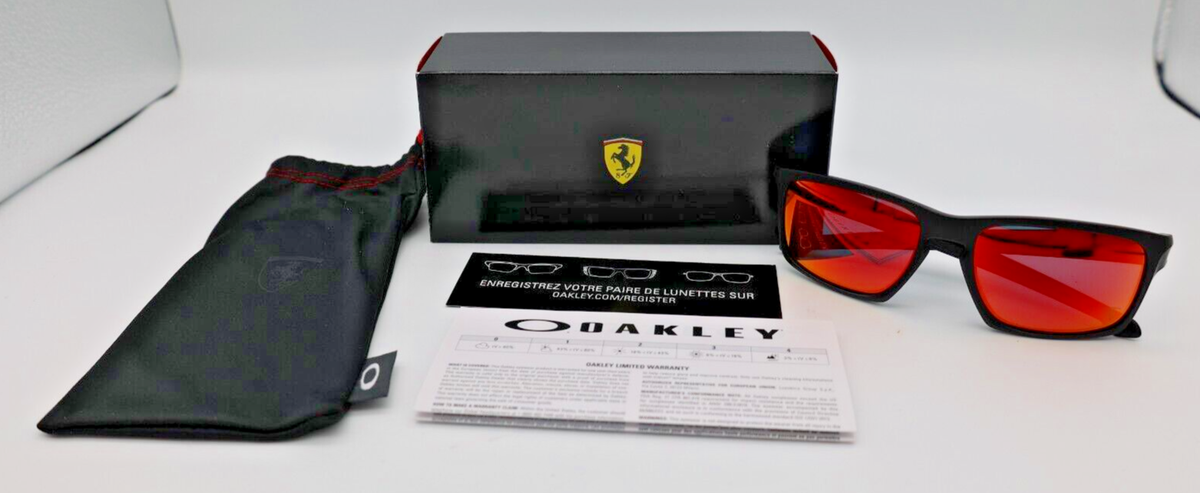 Oakley SLIVER Ferrari Collection Sunglasses OO9262-12 Matte Black