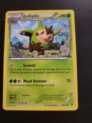 Pokemon TCG Card 2014 XY Base Set - Quilladin 13/146 | eBay