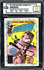 2011 UD Marvel Beginnings #B-8 Daredevil 1982 Bullseye Elektra ~ CG 10 PRISTINE
