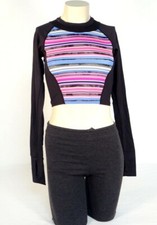 Oakley Multi-Color Long Sleeve Cover-up Rash Guard Rashguard Women's NWT