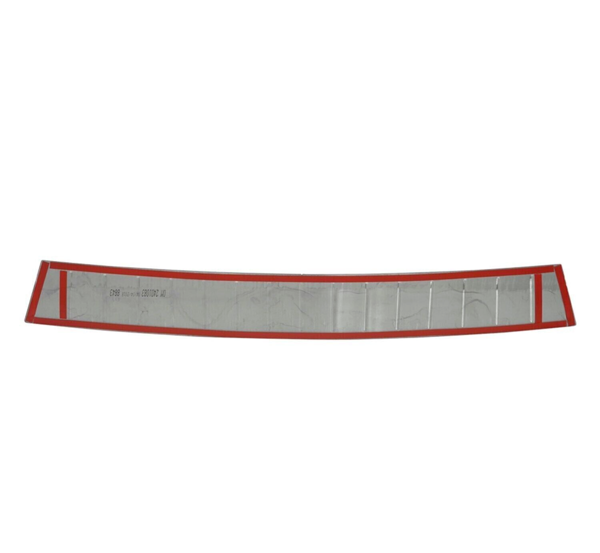 Teileplus24 Protezione Paraurti In Acciaio Inox V2A Per Mazda MX-30 DR 2020-, Argento Lucido, Con Bordo Protettivo, Prodotta A Berlino