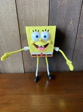 spongebob squarepants 7” bendable Toy (arm & legs) / 2006 VIACOM INTERNATIONAL