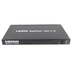 US 8 Port 1080P HD HDMI Splitter W/ Power Adapter HDTV Bluray Xbox PS3