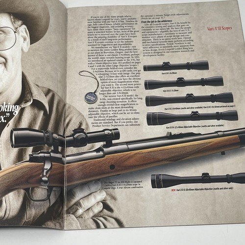 1996 Leupold Field Spotting Scopes Binoculars Sales Brochure Catalog Accessories - Picture 5 of 13