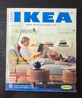 Ikea Katalog von 1999 99 90er Möbelkatalog Vintage Rarität
