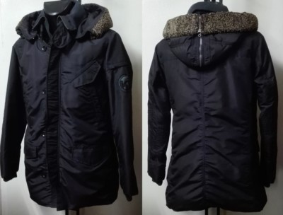 SEMPRE IN SALDO !!! JACKET INVERNALE KEJO L NERO CAPPUCCIO