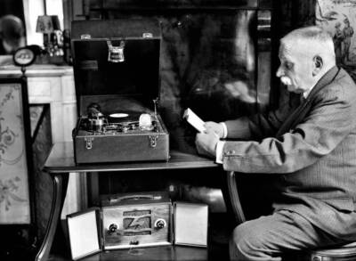 Henri Lioret French Engineer Inventor Of Phonograph In 1893 Old Photo