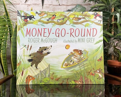 Neu MONEY-GO-ROUND von ROGER MCGOUGH Hardcover Buch MINI GRAU Walker Bücher 2020