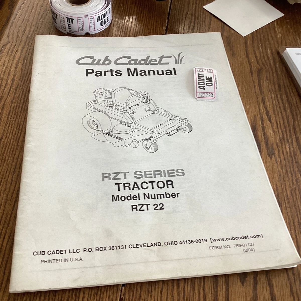 Cub cadet on sale mower accessories
