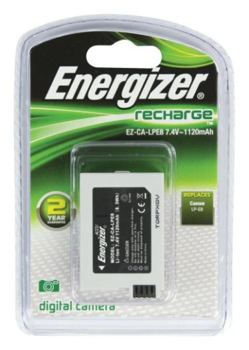 Baterías para cámaras de vídeo y fotográficas Canon