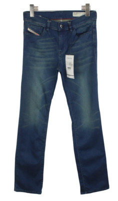 DIESEL Bootzee Regular Slim-Bootcut 0804P Stretch Jeans Damen W29/L30 Whiskers