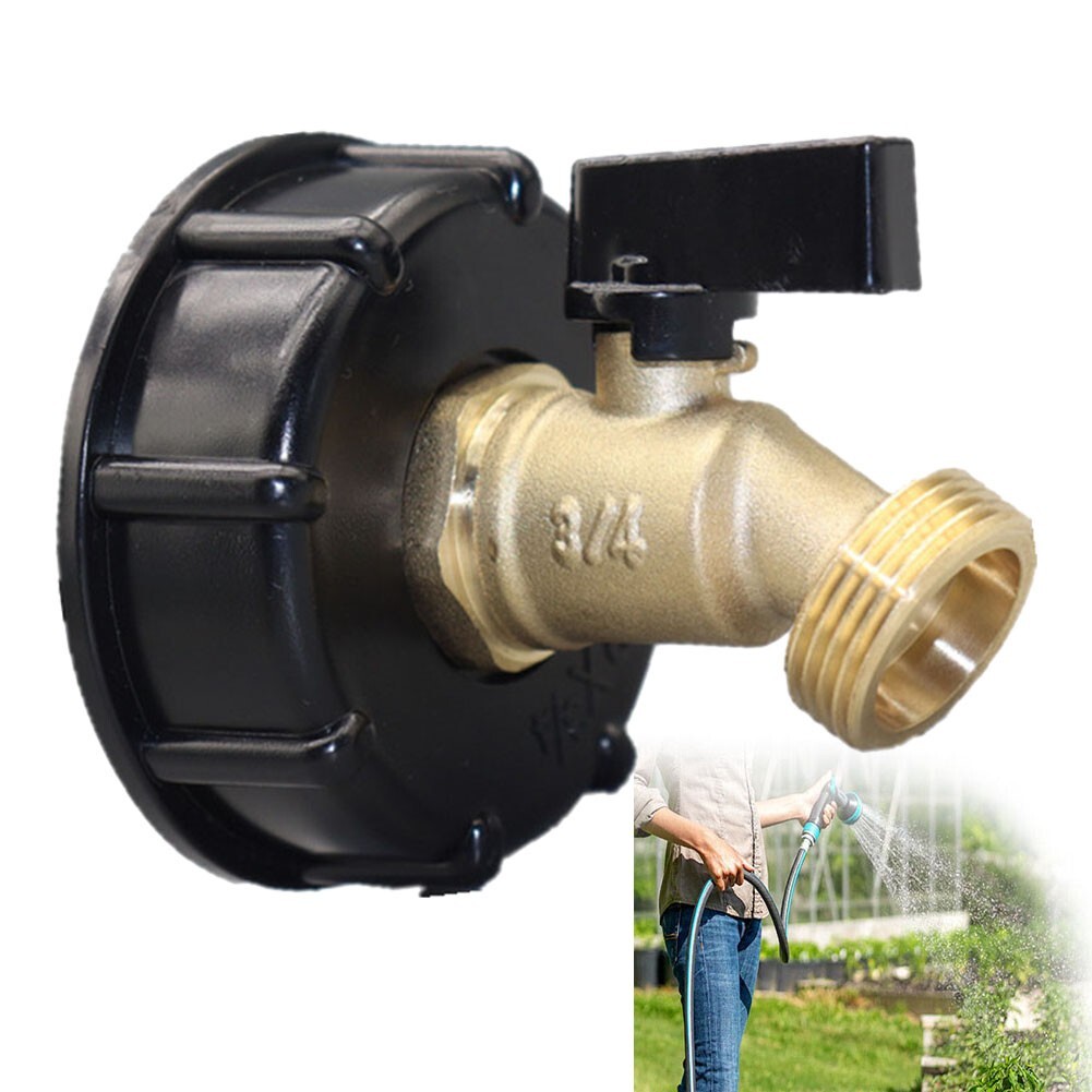 Long lasting Adapter for 330 Gallon IBC Tote Water Tank Brass Hose