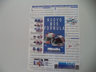 advertising Pubblicità 1988 CASCO HELMET MDS M91 M47 | eBay