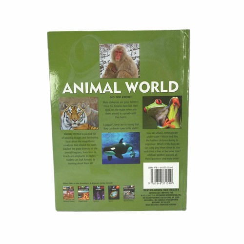 Question & Answer Book Series History Earth Animals Educational Set of 4 - Imagen 5 de 9