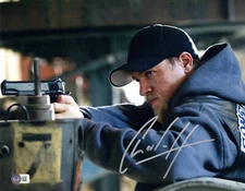 CHARLIE HUNNAM SIGNED AUTOGRAPH SONS OF ANARCHY 11X14 PHOTO BECKETT BAS JAX