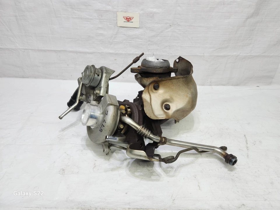 Турбокомпрессор в сборе 2009 - 2015 Mitsubishi Lancer Ralliart от оригинального производителя 49189-04402 - Изображение 4 из 4