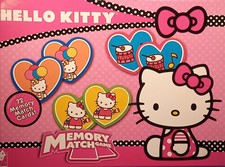 2014 Hello Kitty Memory Matching Game Single Replacement Cards You Pick