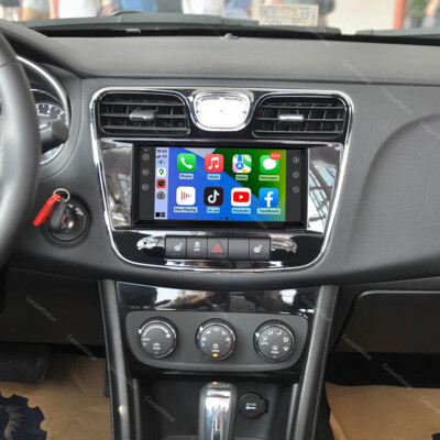 For 2011 2012 2013 Chrysler 200 Apple CarPlay Car Radio Android 13.0 GPS WIFI