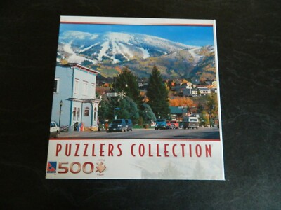 Puzzlers Collection STEAMBOARD SPRINGS COLORADO 500pcs 12+ Hobby  NEW