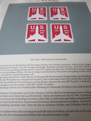 Post Archiv N 4017 ZIP Code Werbung für die Postleitzahl