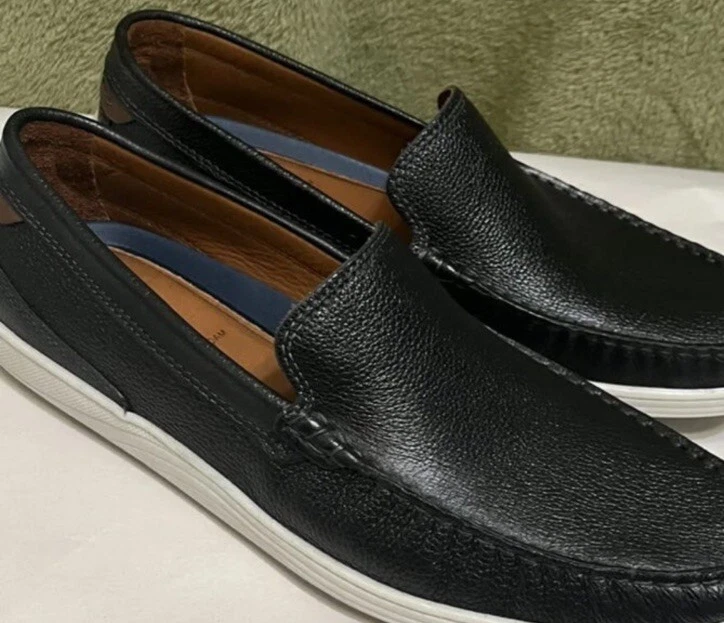 Mocasines de diseñador Johnston & Murphy para hombre talla 10M $139 nuevos sin caja Foto 2 de 4