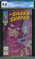 SILVER SURFER LIMITED SERIES #1 MT 9.8 CGC WHITE PAGES MOEBIUS COVER AND ART GAL