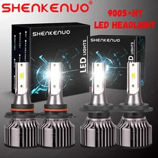 H7 9005 6000K LED Headlight Bulbs Kit Hi/Lo Lamp For Toyota Celica GT 2005-2003