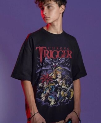 クロノトリガー Tシャツ Chrono Trigger tee vintage クロノトリガー Tシャツ Chrono Trigger tee vintage