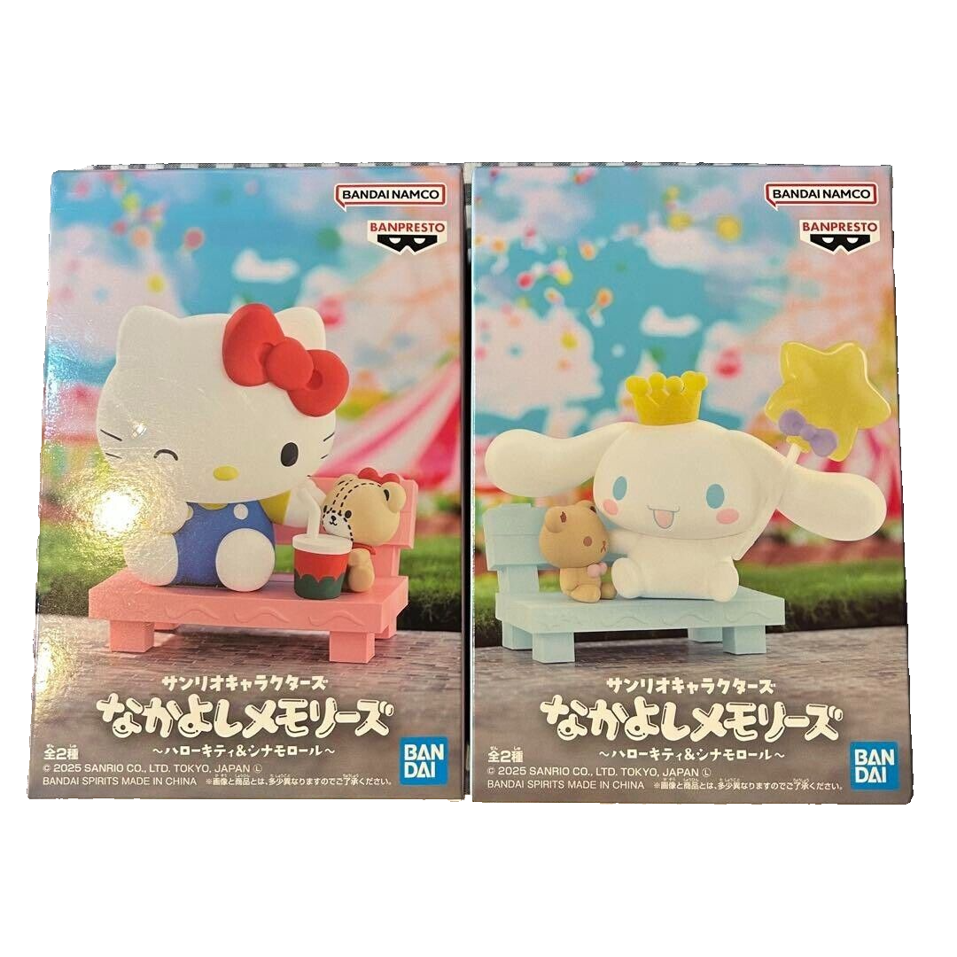 Sanrio Characters Nakayoshi Memories Hello Kitty & Cinnamoroll