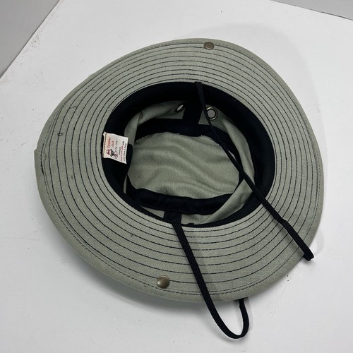 Vintage Panama Jack Bucket Hat Adult Medium Olive Green Beach Fishing Outdoors - Picture 16 of 23