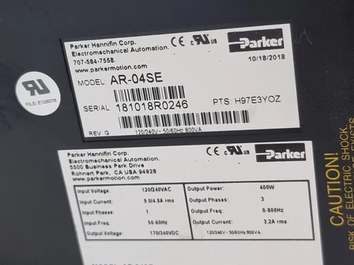 1PC New In Box Parker AR-04SE Servo Driver Expedited Shipping