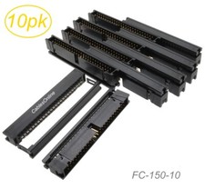 10-Pack 50-Pin Male IDC Flat Ribbon Cable Box Header 2.54mm Pitch Connectors