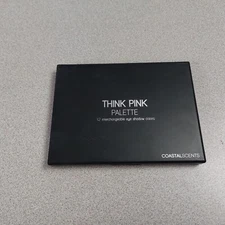 COASTAL SCENTS Eye Shadow Palette Compact THINK PINK 12 Pan Colors NEW READ