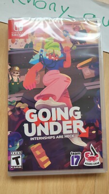 Going Under - Nintendo Switch Limited Run Games LRG NEU 