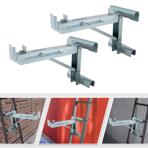 Ladder Jacks 2 Pack Two-Rung Short Body Ladder Jack for Working at Height Stable