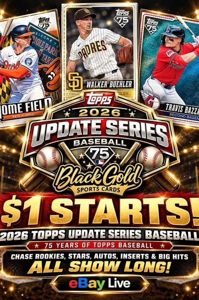 2026 Topps Update Series Baseball w/Reigning!!!!