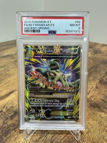 M Tyranitar-EX graded PSA 8 for sale on eBay