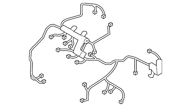 Genuine Kia Engine Harness 91405-D5030