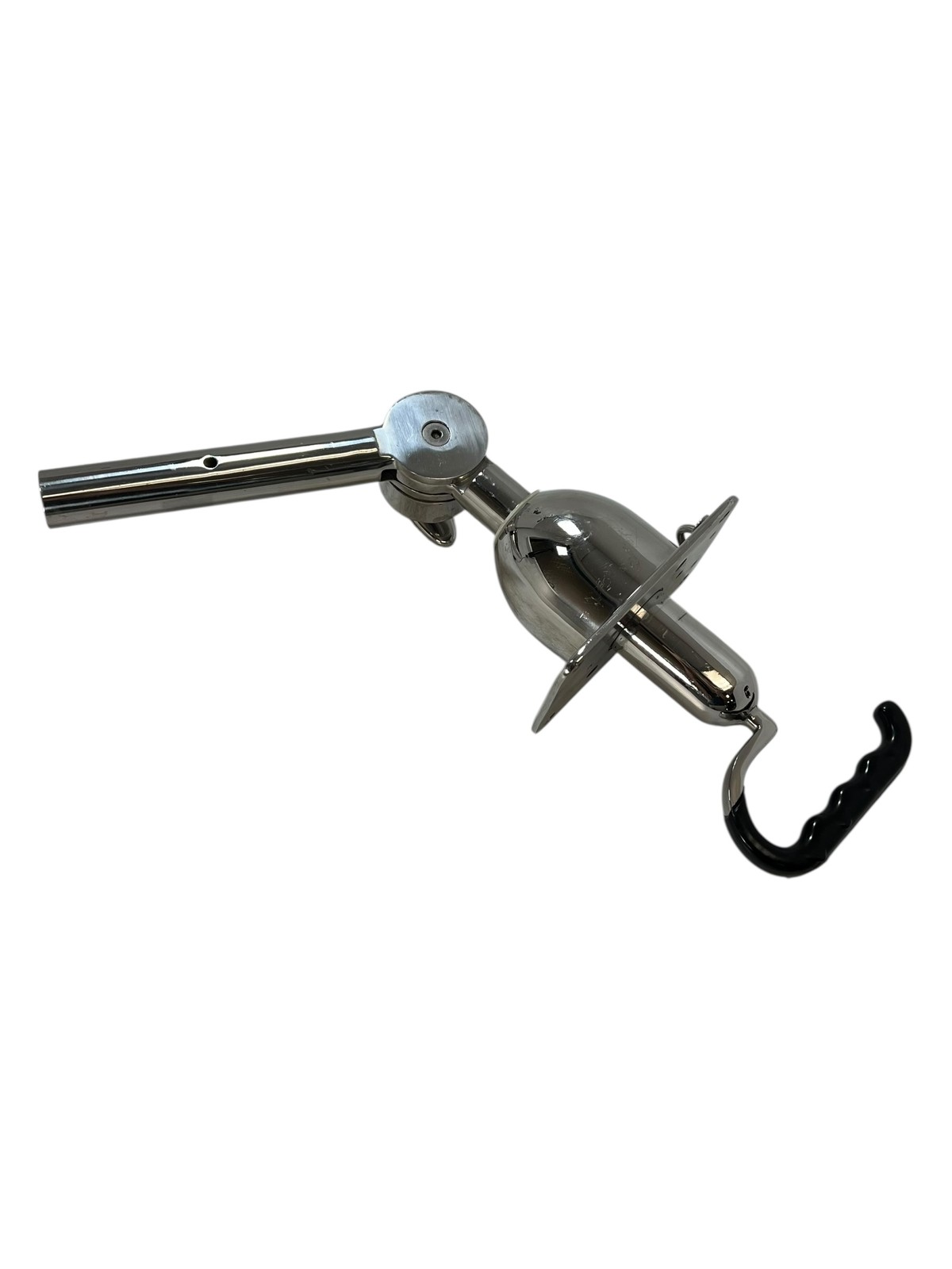 Top Mount Adjustable Outrigger Holder, Stainless Steel, For 1 1/8in Pole