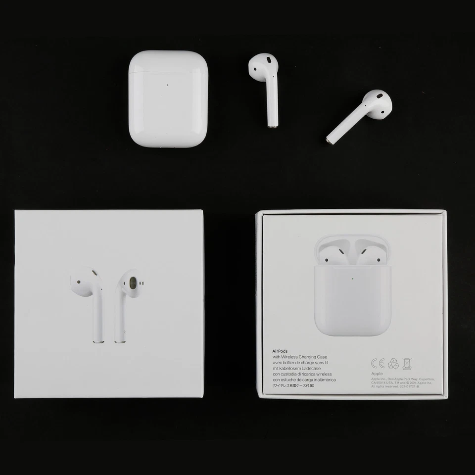 Apple AirPods 2nd Generation with Wireless Charging Case – (White) - Image 2 of 4