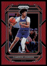 2022-23 Panini Prizm #126 Cameron Johnson Red Prizm /299