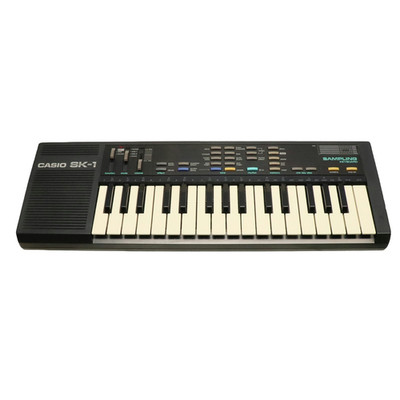 Casio SK-1 Portable 32-Key Sampling Keyboard Working Vintage