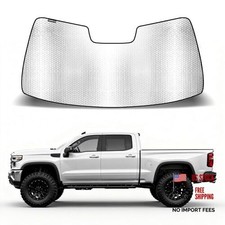 Windshield Sun Shade Compatible with Chevrolet Silverado/GMC Sierra 1500 2019