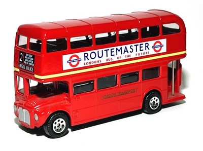 London Transport Routemaster Bus, Corgi, Länge 12,2 cm #LT476
