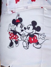 BRAND NEW Disney Mickey Mouse 2-pc TWIN SIZE Comforter Set   matching sham 