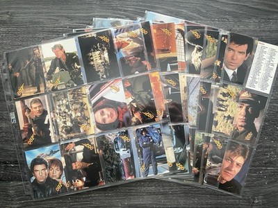 James Bond: GoldenEye complete trading card base set by Grafitti 1995