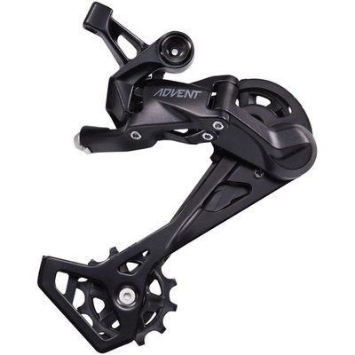 microSHIFT ADVENT Rear Derailleur - 9 Speed, Long Cage, Black RD-M619L