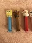 Lot Of 7 PEZ Dispensers Star Wars Sponge Bob & Santa — photo 2