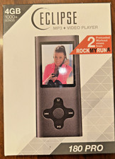 Eclipse 180 Pro 4GB Video and MP3 Player, FM Tuner, Camera, Rechargeable NIB