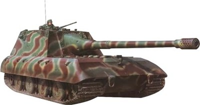 Amusing Hobby 1/35 German E-100 Jagdpanzer Schienenerneuerung Plastikmodell Amh35